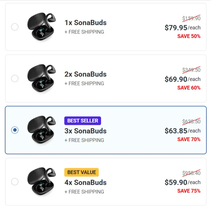 sonabuds Best price package offer